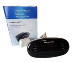 Bauhn Am/fm Radio Alarm Clock +usb Charging/aux #11614 White Snooze/dimmer/nap. Fixed Price $13.29.