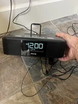 Ihome HDL95 Charger Alarm Bluetooth Radio Speaker Black. Fixed Price $18.00.