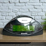 Sharp SPC019A Black Alarm Clock With Snooze Tested Works. Fixed Price $10.00.