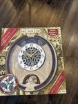 Seiko Musical Animated Novelty Clock Melodies In Motion Swarovski Crystals. Fixed Price $124.99.