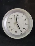 Seiko QXE021WLH Silver Metallic Bedside Alarm Clock D4. Fixed Price $20.99.