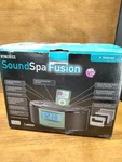 Homedics Sound Spa Fusion Ipod Dock Am/fm Clock Radio Model SS-6510BLK. Fixed Price $49.95.