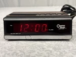 Vintage Cosmo Time Alarm Clock E517A Faux Wood Nostalgic Retro Tested & Working. Fixed Price $9.99.