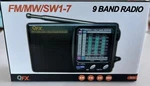 Qfx 9 Band Radio FM/MW/SW1-7 New. Fixed Price $24.75.