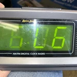 Lenoxx Sound Model CR-776 Am/fm Alarm Clock Radio Large Led Display Vintage. Fixed Price $18.99.