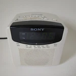 Sony Dream Machine ICF-C150 White Cube Alarm Clock-am/fm-corded-tested Works. Fixed Price $21.50.