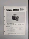 Panasonic RF-1060 Psv/fm/am Three Band Ac/battery Portable Radio Servman D-5802. Fixed Price $54.95.