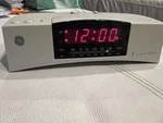 Vintage Clock Radio Model 7-4820A Beige Electric Alarms Plays Well. Fixed Price $14.99.