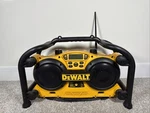 Dewalt DC011 Yellow Am Fm Heavy Duty Battery Charger Worksite Radio 7.2 18V. Fixed Price $45.99.