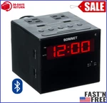Alarm Clock Radio Am/fm With Bluetooth Speaker, Charging Station Ac & 2 Usb Port. Fixed Price $48.21.