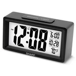 Sharp Digital Alarm Clock Indoor Temperature Nightlight Calendar Battery. Fixed Price $26.99.