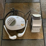 Vintage Sony Walkman SRF-M85W Bundle W/armband + Mdr W014 Headphones Works Clean. Fixed Price $49.00.