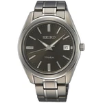 Seiko Titanium Black Sunray Dial Strap Men's Watch SUR375P1. Fixed Price $259.86.