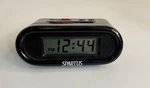 Spartus Digital Alarm Clock Model 1818 Compact Long Lasting Black Display. Fixed Price $8.00.