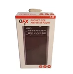 Qfx R-35 Am/fm/sw 3-BAND Portable Radio +built-in Speaker +telescopic Antenna. Fixed Price $13.89.