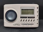 Sharper Image Travel Soother 20 Radio Alarm Clock SI721 For Parts. Fixed Price $11.99.