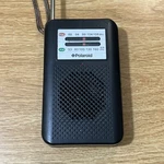 Polaroid Portable Am/fm Radio Tested And Works, Pocket Size. Fixed Price $8.50.