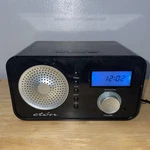 Eton Sound 100 Am/fm Clock Radio Black With Alarm, Speaker Tested Working. Fixed Price $29.95.