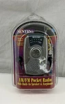 New Sentry PR799 Am/fm Pocket Radio Built-in Speaker & Earbuds. Fixed Price $10.00.