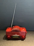 Vintage Style Tucky Am/fm Radio Black Retro Art Deco Battery Transistor. Fixed Price $51.17.