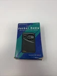 Great Optimus 12-794 Am/fm Portable Pocket Radio New Nos. Fixed Price $19.99.