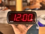 Advance Digital Alarm Clock Red Led Display Model 4025 Vintage Tested. Fixed Price $19.99.