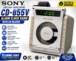 Sony Dream Machine CD-855V Alarm Clock Radio Player Tested Working Silver. Fixed Price $199.99.