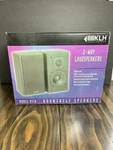 Klh 100 Watt Stereo Bookshelf Speakers Model 911B Brand New Pair.. Fixed Price $120.00.
