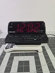 Am Fm Alarm Clock Radio - Emerson AK2735 / Large Display Black Tested Works. Fixed Price $15.52.