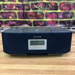 Sony Voice Plus Am Fm Clock Radio ICF-CD873 Mega Bass Tested Works. Fixed Price $49.95.