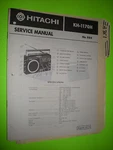 Hitachi KH-1170 Service Manual Original Repair Book Am/fm Radio 5 Band. Fixed Price $50.00.
