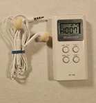 Sangean DT-120 Am/fm Stereo Pll Synthesized Pocket Receiver White Tested. Fixed Price $39.99.