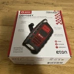 Eton Odyssey Multi-powered All-band Bluetooth Emergency Radio. Fixed Price $40.00.