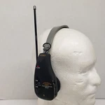 Vtg Black Coby CX-21 Am/fm Receiver Radio Sports Foldable Jogger Headset Working. Fixed Price $14.99.