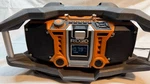 Ridgid Job Site Radio Model R84082 Shockmount Armor Am/fm Apple Dock. Fixed Price $80.00.