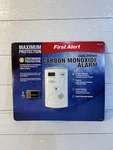 First Alert Dual Power Carbon Monoxide Alarm Plug In And Battery Digital Display. Fixed Price $17.99.