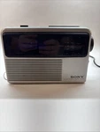 Vintage Sony ICF-C805W Digimatic Am/fm Digital Clock Radio Works .. Fixed Price $24.99.