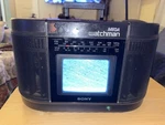 Vtg Sony FD-555 / B&w Tv-fm-am Receiver Cassette Player. Fixed Price $49.99.