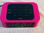 Pink Timex Alarm Clock T123P Retro Style. Fixed Price $25.00.
