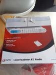 +2 Gpx KCCD3817DP Digital Am/fm Stereo Under-cabinet Radio. Fixed Price $25.00.
