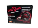 Sonic Boom Bomb Loud Plus Vibrating Alarm Clock New Open Box. Fixed Price $24.99.