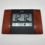 La Crosse Technology WS-8007U-CHERRY Atomic Digital Wall Clock W/ Indoor Temp. Fixed Price $24.95.