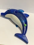 Vintage Novelty Dolphin Radio Am(mw)-fm Band+ Siren Alarm. Fixed Price $22.65.