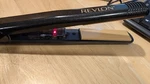 Revlon 1 RVST2046 Gold Black Ceramic Tourmaline Flat Iron Straightener - Tested. Fixed Price $10.00.