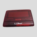 Ll Bean Night Finder Ii Digital Travel Alarm Clock Translucent Red No Batt Cover. Fixed Price $21.21.