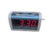 Timex T256W Jumbo Led Digital Alarm Clock Radio - Big Display Tested Works Great. Fixed Price $10.99.