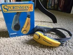 Sportsman MZM-100 Am Fm Headphones Untested. Fixed Price $15.00.