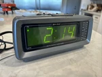 Lenoxx Sound CR-776 Am/fm Digital Green Clock Radio Alarm Works Well. Fixed Price $13.75.