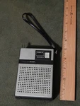 (vtg.) Radio Shack *realistic* Chrome Weather #12-161 Tandy Free Ship.. Fixed Price $19.99.