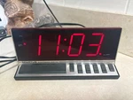Vintage Spartus Hi Tech 1150 Digital Alarm Clock Red Led Display Snooze Works. Fixed Price $14.99.